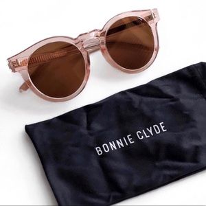 Bonnie Clyde Nude/Pink Sun Glasses “The Hill”